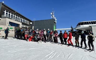 Druhý stupeň lyžoval v Krkonoších