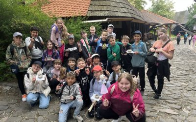 Čtvrťáci si vyzkoušeli středověká řemesla