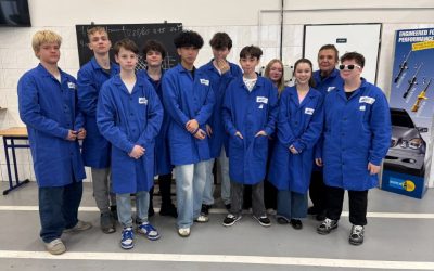 Řemeslného dne na TGA Chomutov se zúčastnili naši deváťáci