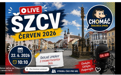 Poslední živé vysílání Školních zpráv v tomto školním roce